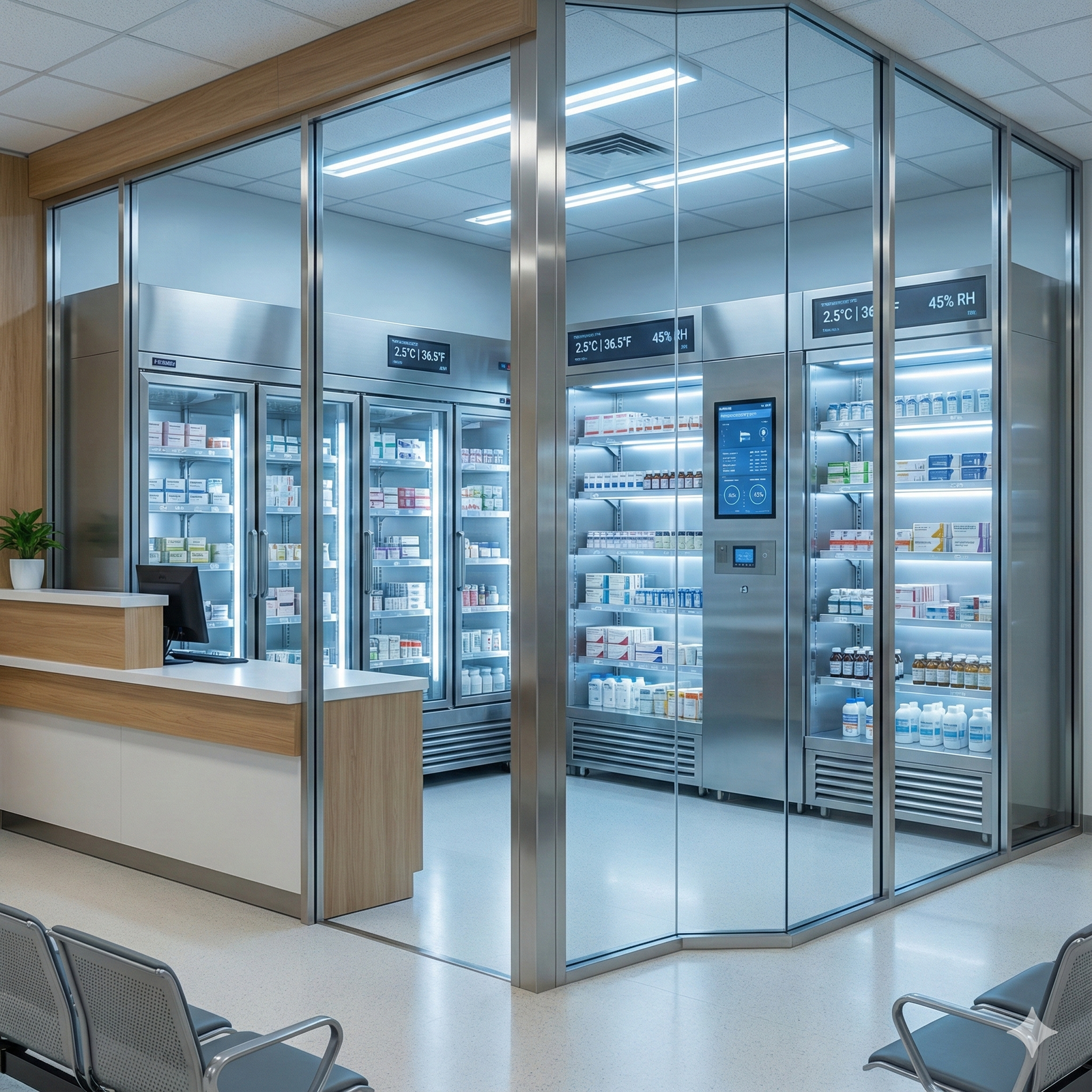 Temperature controlled storage facility